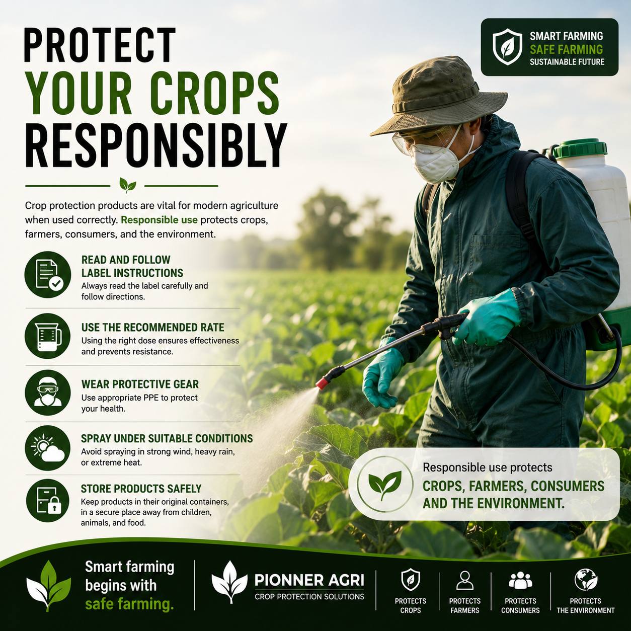 Protect Your Crops Responsibly
